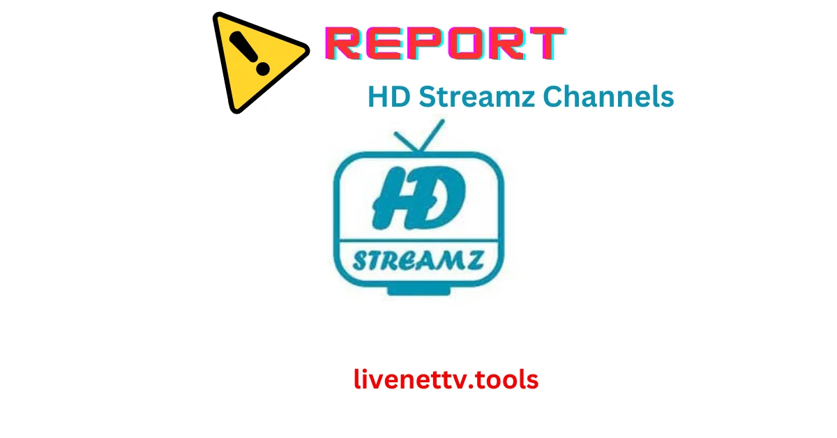 How to Report an HD Streamz Channel That Is Not Streaming Properly