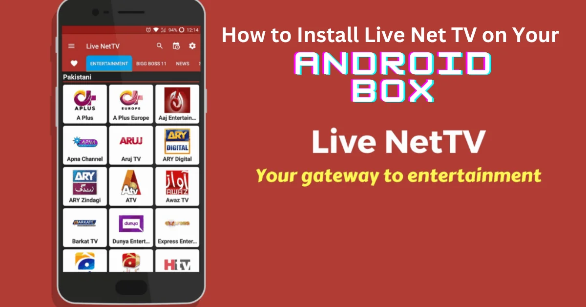 install livenettv on Android Box