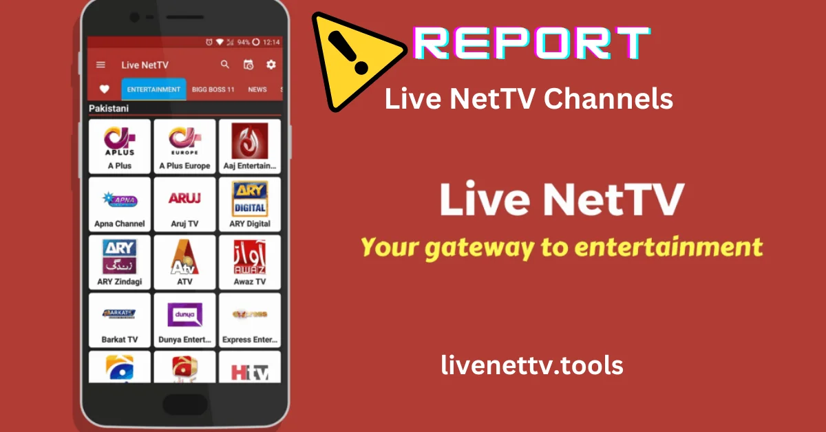 How to Report a Live Net TV Channel That Is Not Streaming Properly