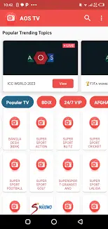 AOS TV APK Screenshot