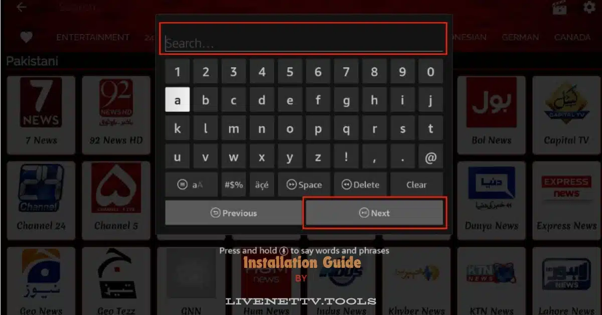 How to Install Live Net TV on TV Stick/Fire Stick in 2024