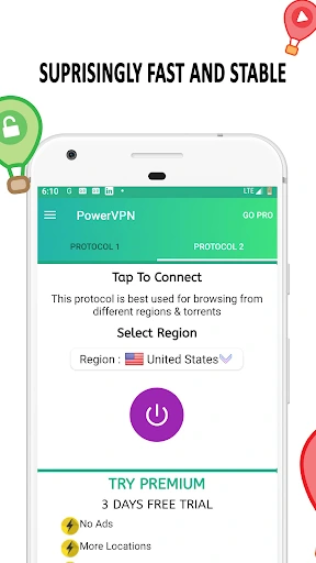 Power VPN Screenshot