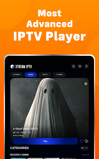 Xtream IPTV Screenshot