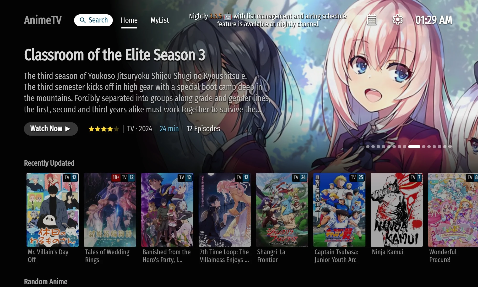 AnimeTV APK Screenshot