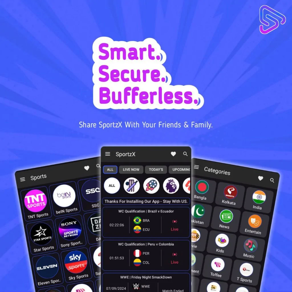 SportzX TV Screenshot
