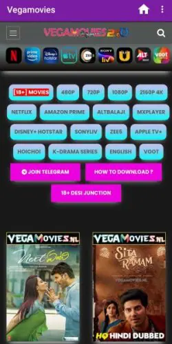 Vegamovies APK Screenshot