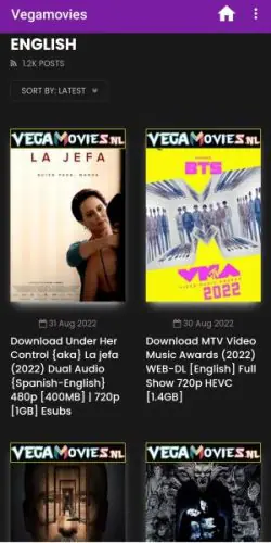 Vegamovies APK Screenshot