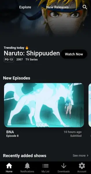 AnimeUltima APK Screenshot
