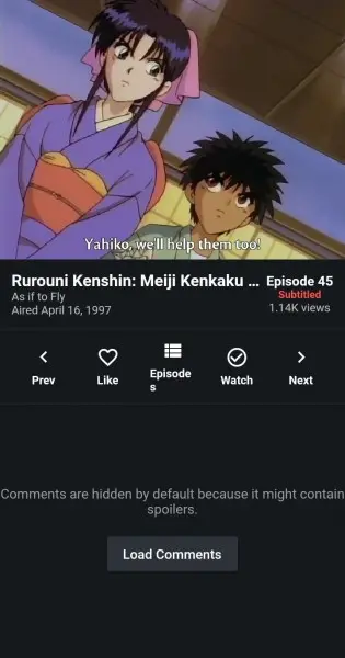 AnimeUltima APK Screenshot