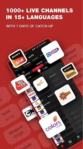JioTV Live TV Screenshot