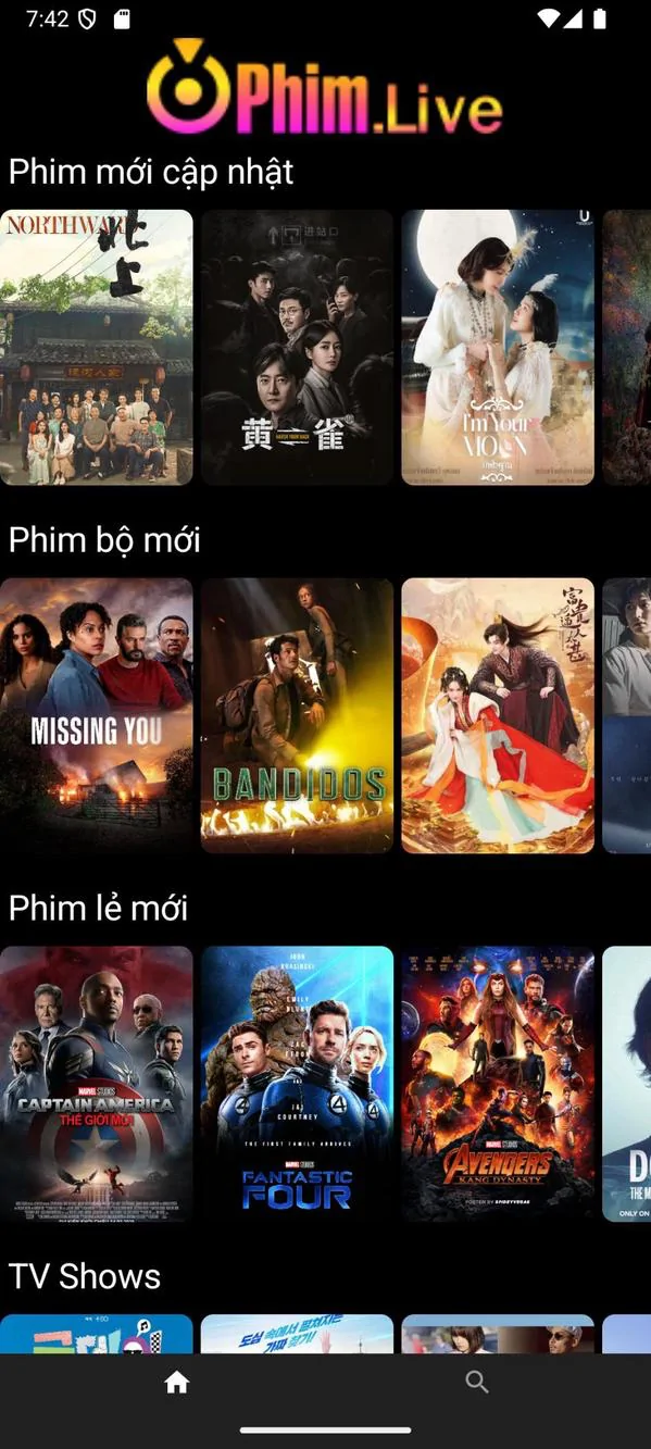 MovieApp APK Screenshot