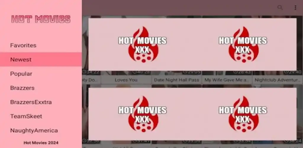 Hot Movies APK Screenshot
