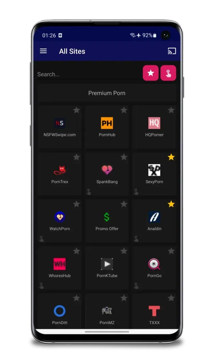 AIO Streamer APK Screenshot