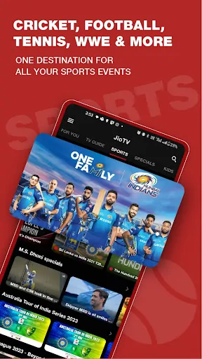 JioTV Live TV Screenshot
