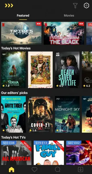MovieBox Pro APK Screenshot