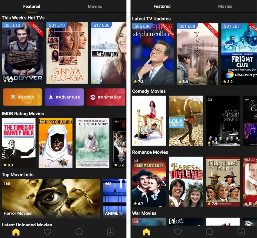 MovieBox Pro APK Screenshot