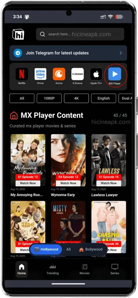 Hicine App APK Screenshot