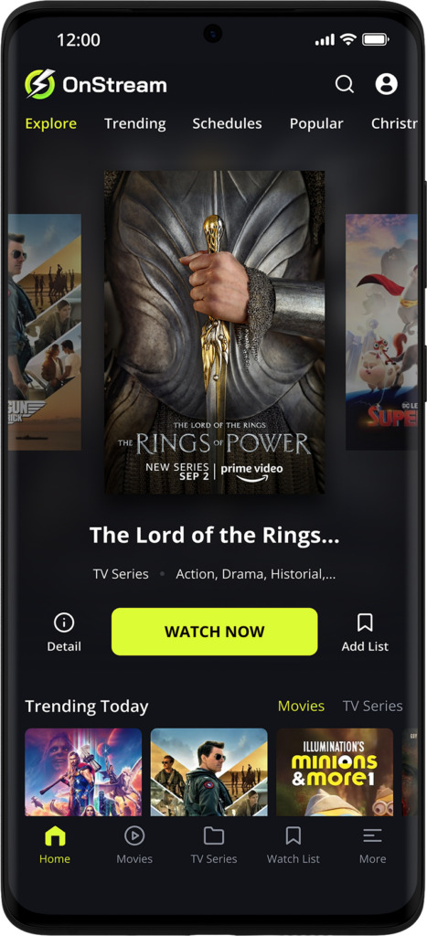 OnStream Screenshot