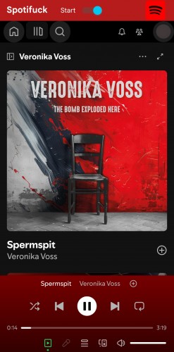 Spotifuck Spotify Player APK Screenshot