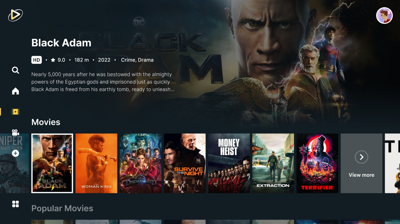 MobiFlix TV Screenshot