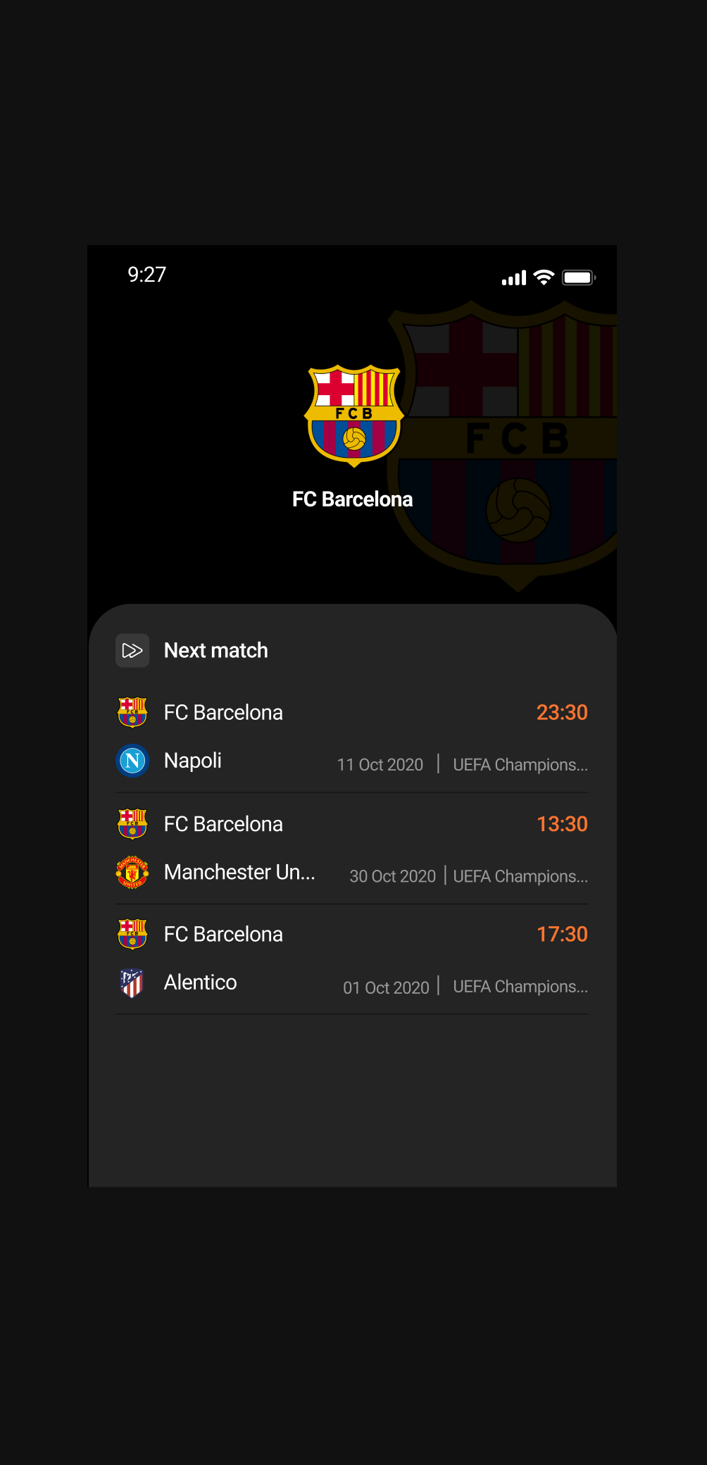 Tea Sport Live APK Screenshot