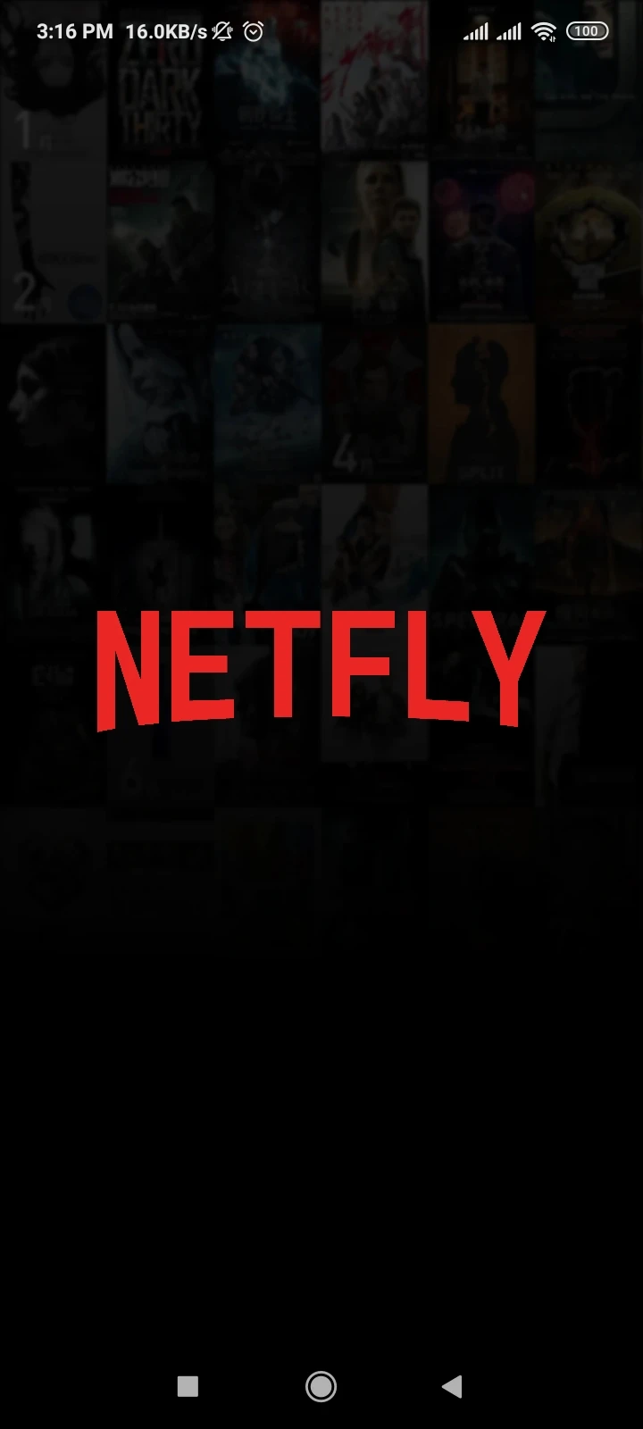 NETFLY APK Screenshot