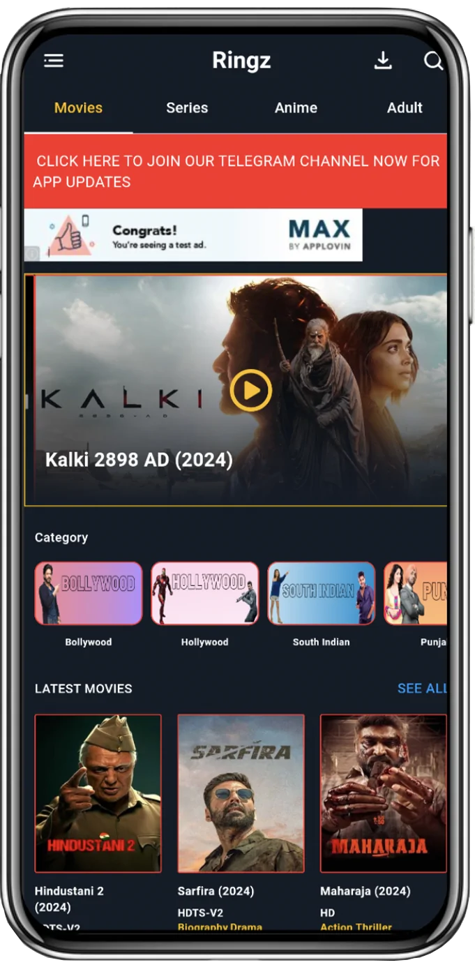 RzFlix APK Screenshot