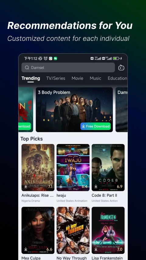 MovieBox APK Screenshot