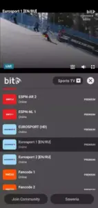 BitTV MOD APK (Premium, No Ads, Optimized) Screenshot