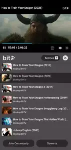 BitTV MOD APK (Premium, No Ads, Optimized) Screenshot