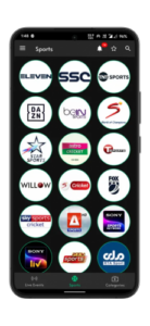 CRICFy TV MOD APK (Premium Unlocked, No Ads) Screenshot