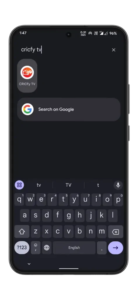 Cricfy TV APK Screenshot