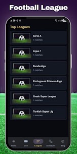 Football Live TV HD MOD APK (Ad-Free, Optimized) Screenshot