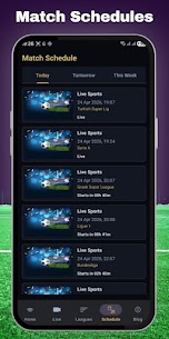 Football Live TV HD MOD APK (Ad-Free, Optimized) Screenshot