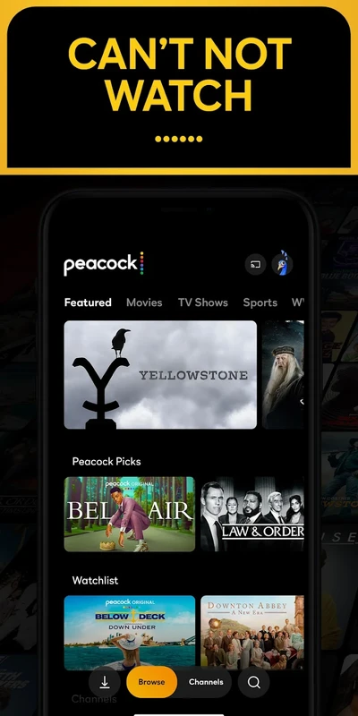 Peacock TV Screenshot