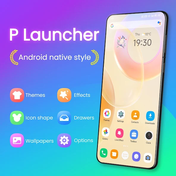 P Launcher Screenshot