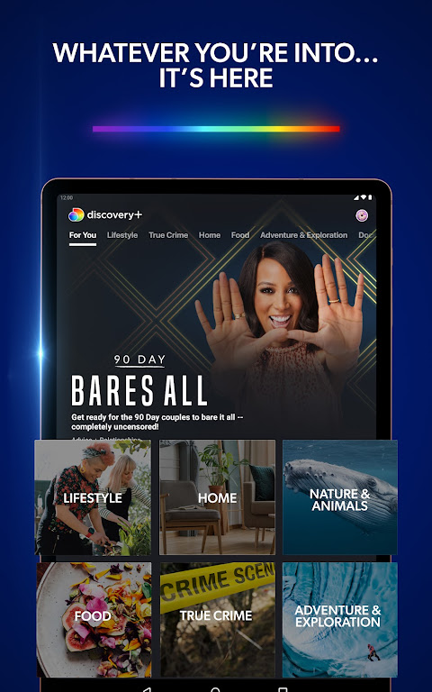 discovery+ Screenshot