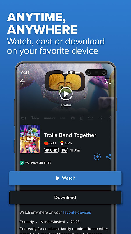 Fandango at Home Screenshot