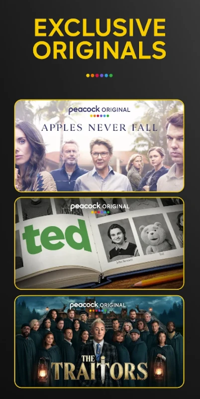 Peacock TV Screenshot