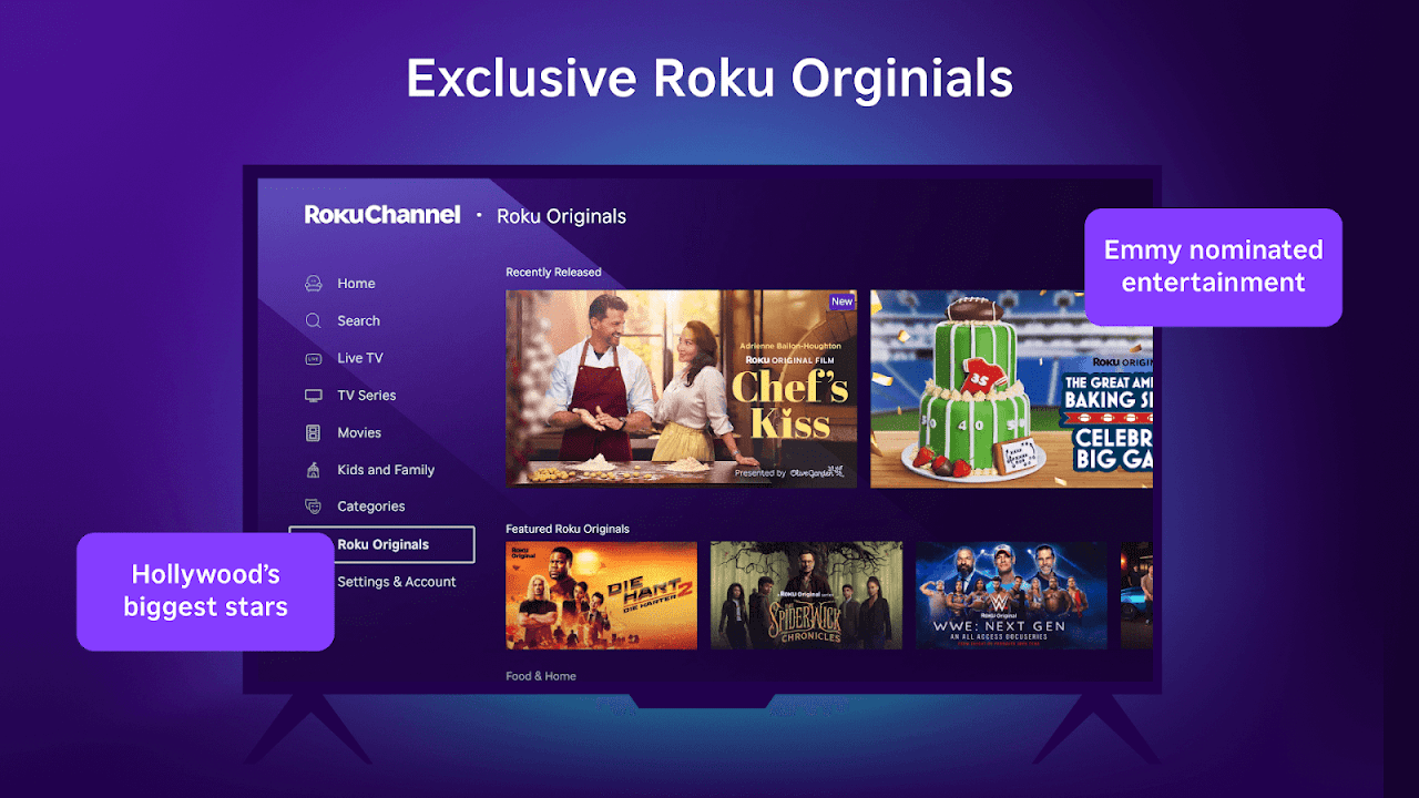 The Roku Channel Screenshot