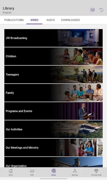 JW Library Screenshot