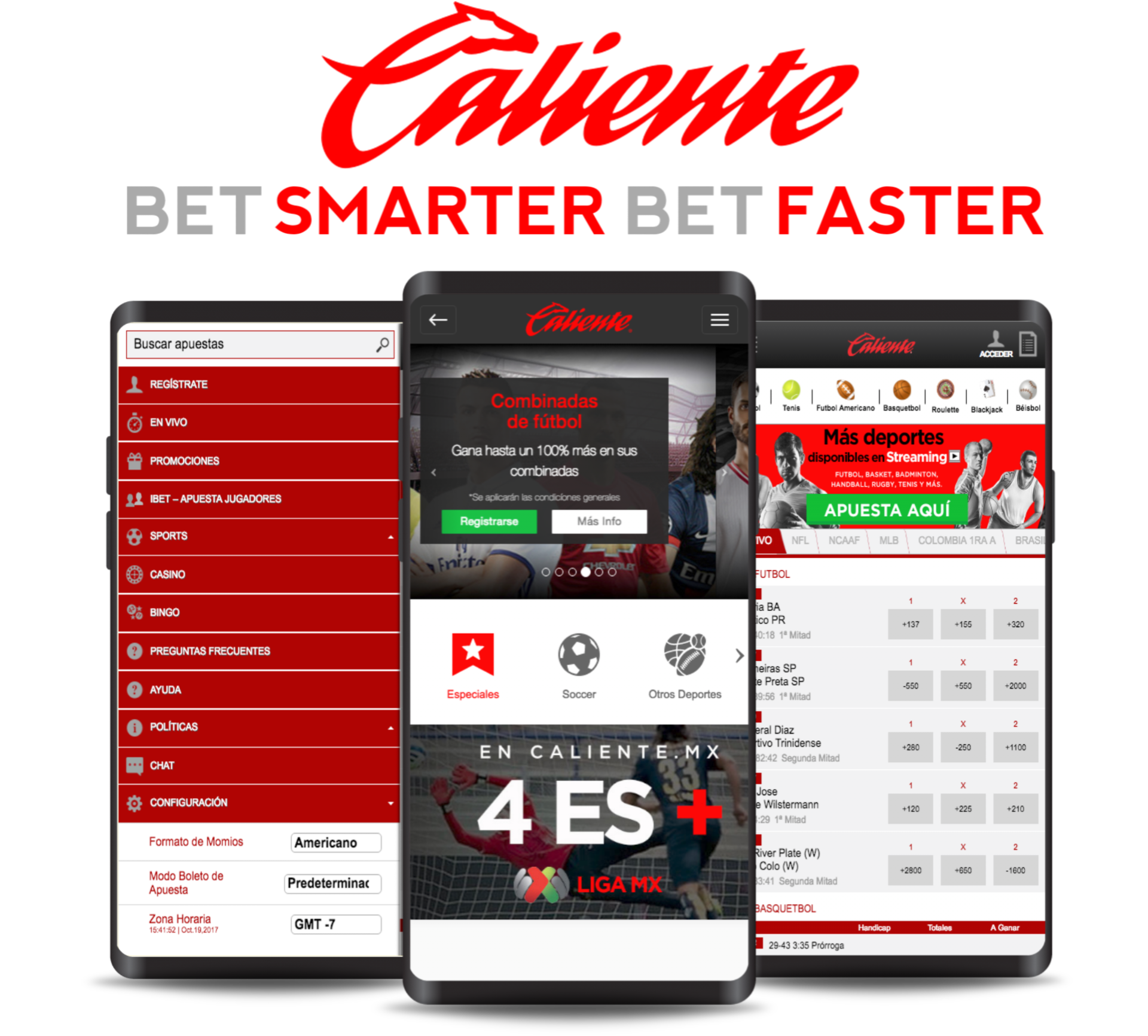 Caliente Sports APK Screenshot