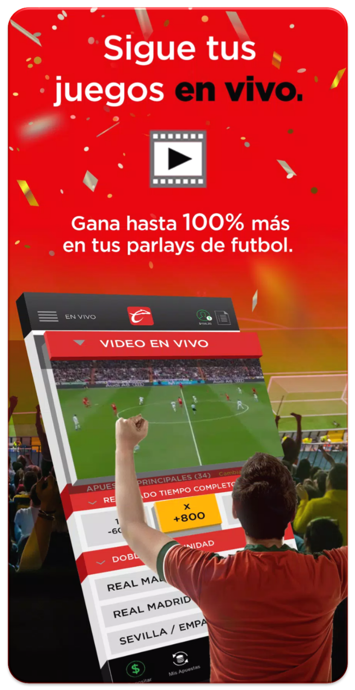 Caliente Sports APK Screenshot