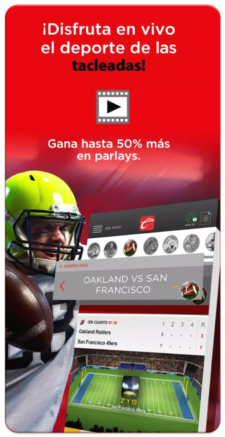Caliente Sports APK Screenshot