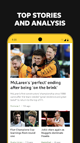 BBC Sport Screenshot