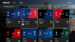 MLB TV Screenshot