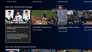MLB TV Screenshot