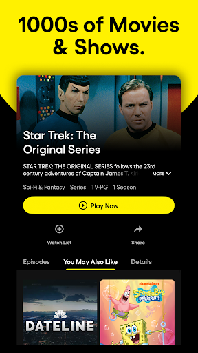 PlutoTV Screenshot