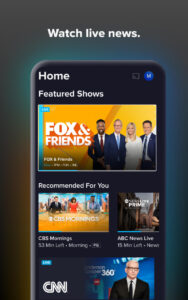 Sling TV: Live TV & Freestream Screenshot