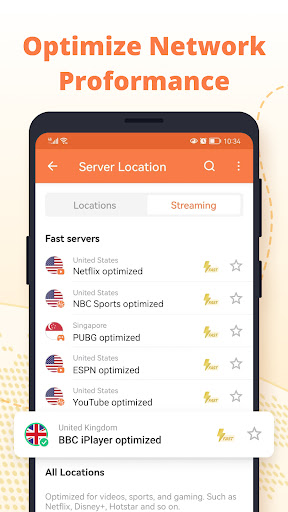 Turbo VPN Screenshot